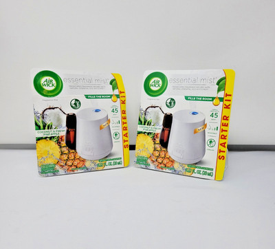 AIR WICK Essential Mist STARTER KIT Coconut & Fresh Pineapple - 2 Kits