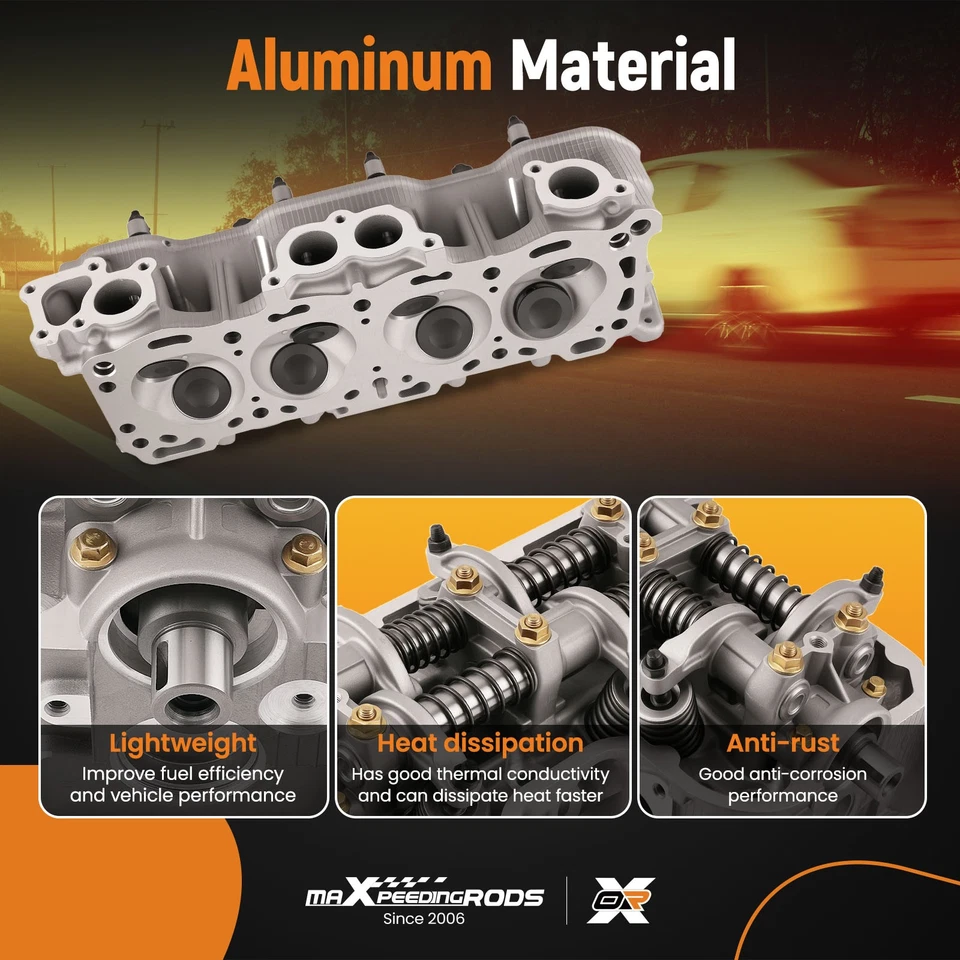 Conjunto de culata 4ZE1 para camioneta Honda Passport Isuzu Rodeo 2,6 L SOHC Foto 3 de 4