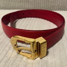 Louis Vuitton Epi Belt Red approx. 90 x 2.5 cm