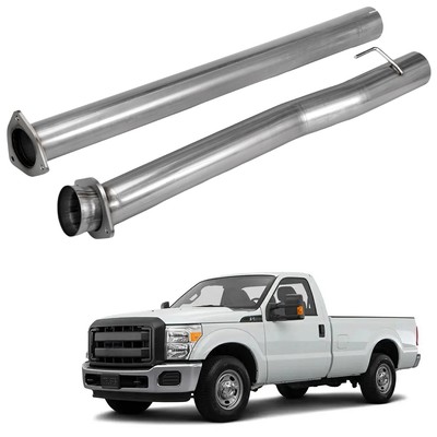 4'' Turbo Diesel Exhaust Pipe Powerstroke 6.7 for 2011-2017 F250 F350 Super Duty
