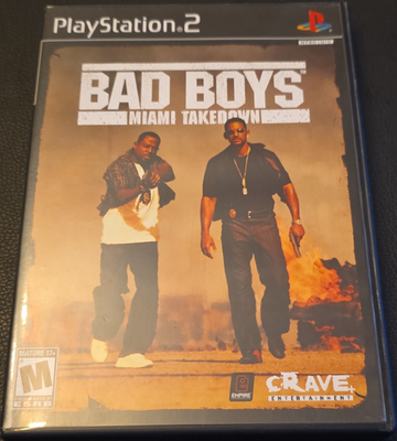 #ad Bad Boys: Miami Takedown Crave PlayStation 2 Shooter 2004 Manual $15.00