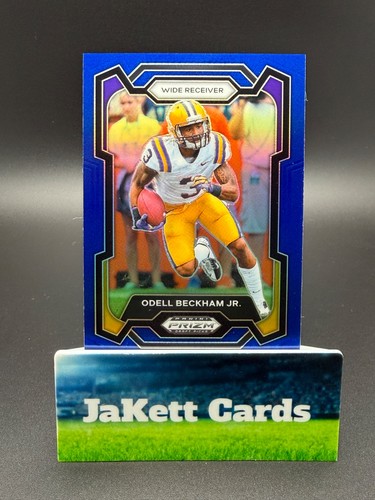 2024 Panini Prizm Draft Picks NFL - Odell Beckham Jr. #8 Blue /199 - LSU Tigers