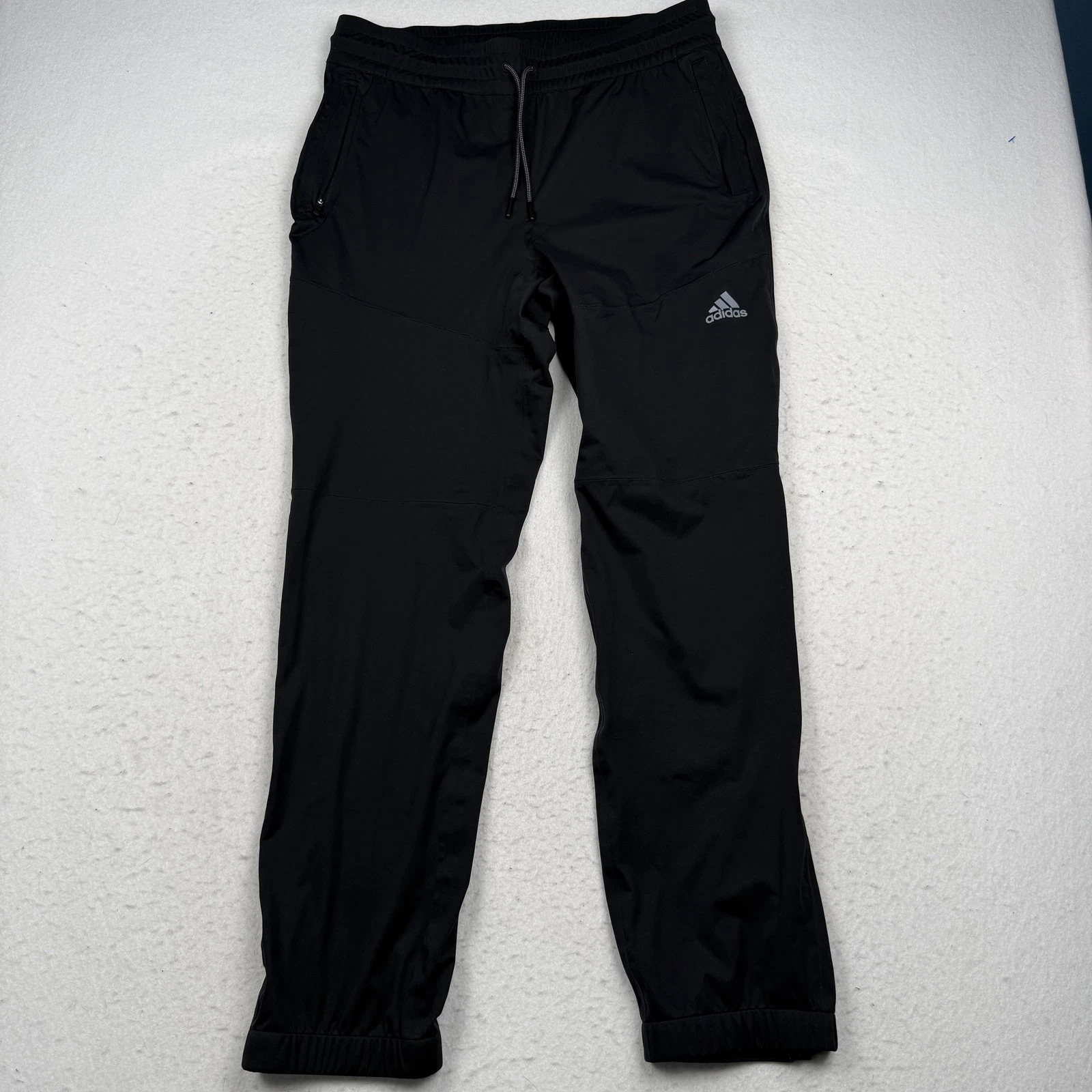 Adidas RAIN.RDY Pants Mens Medium Black Water Resistant Rain Shell Zip Pocket
Opens in a new window