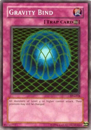 YUGIOH 3x Gravity Bind DB1 TP4 RP02 Various Sets Light-played LP x 3 - Image 2 of 3