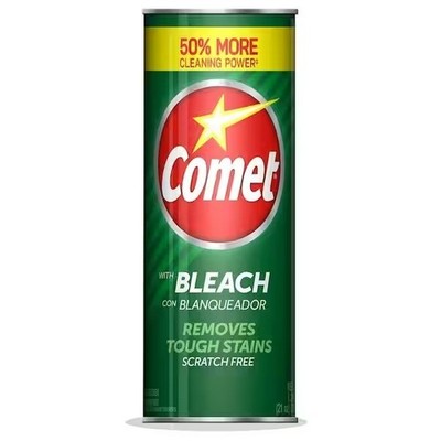 Comet 21 oz. All Purpose Abrasive Powder Cleaner with Bleach, Scratch Free, Pine