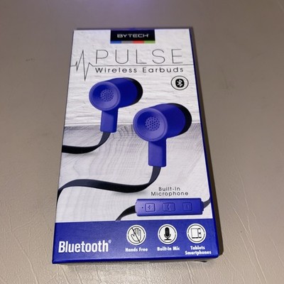 Bytech Pulse Wireless Earbuds - Blue
