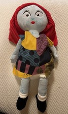 Disney  s Nightmare Before Christmas Scentsy Buddy Sally Plush Doll Dress 17"