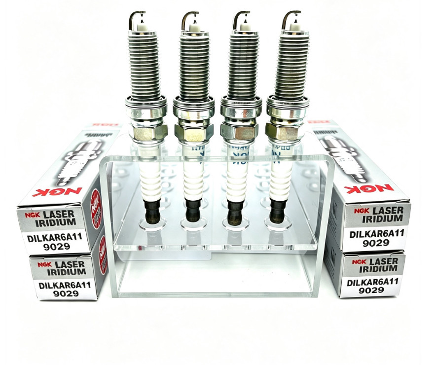 Genuine NGK 9029 4Pack Laser Iridium Spark Plugs DILKAR6A11 Nissan Chevrolet
