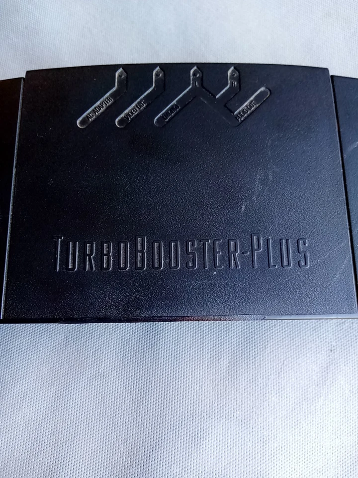 Turbo Grafx 16 оригинальный Turbo Booster Plus NEC 1989 как есть непроверенный на запчасти - Изображение 3 из 4