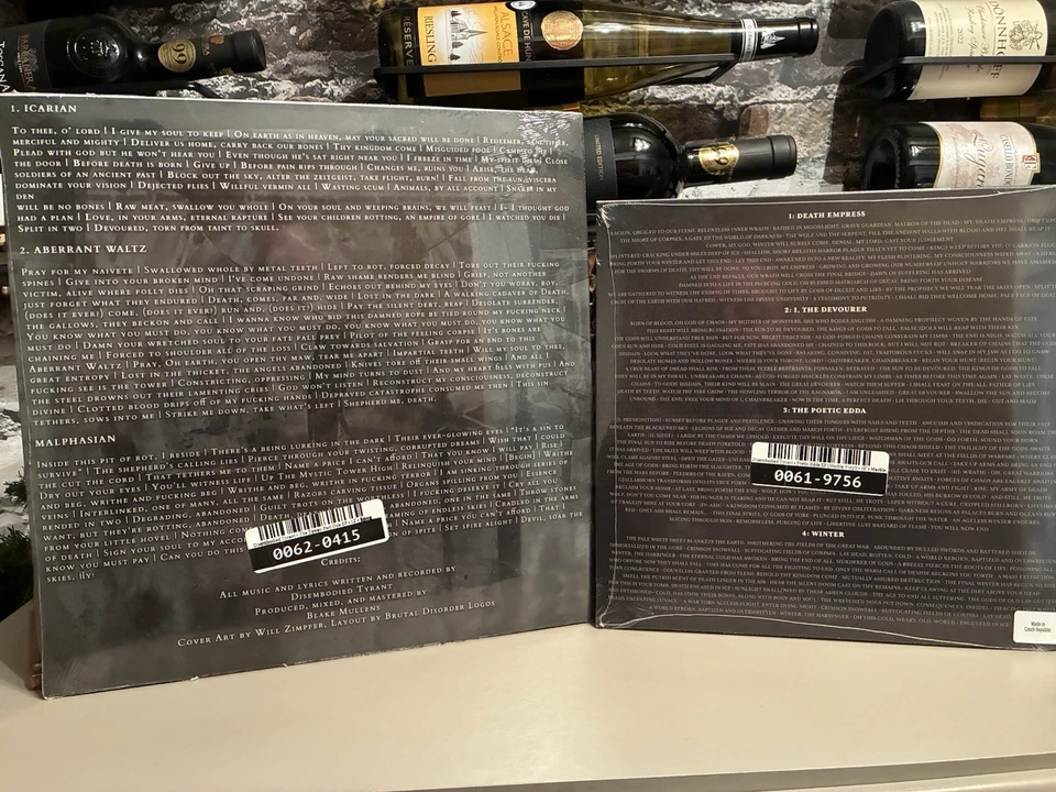 Disembodied Tyrant / Synestia - The Poetic Edda / The Tower LP Very Rar Vinyl - Bild 2 von 2