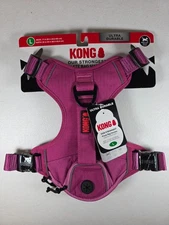 Kong Ultra Durable Waste Bag Pink Dog Harness Size Large