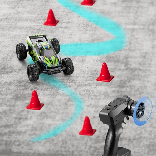 1:32 2.4G Mini RC Cars High Speed 4WD Off Road Monster Truck Remote Control CaZV - Picture 6 of 19