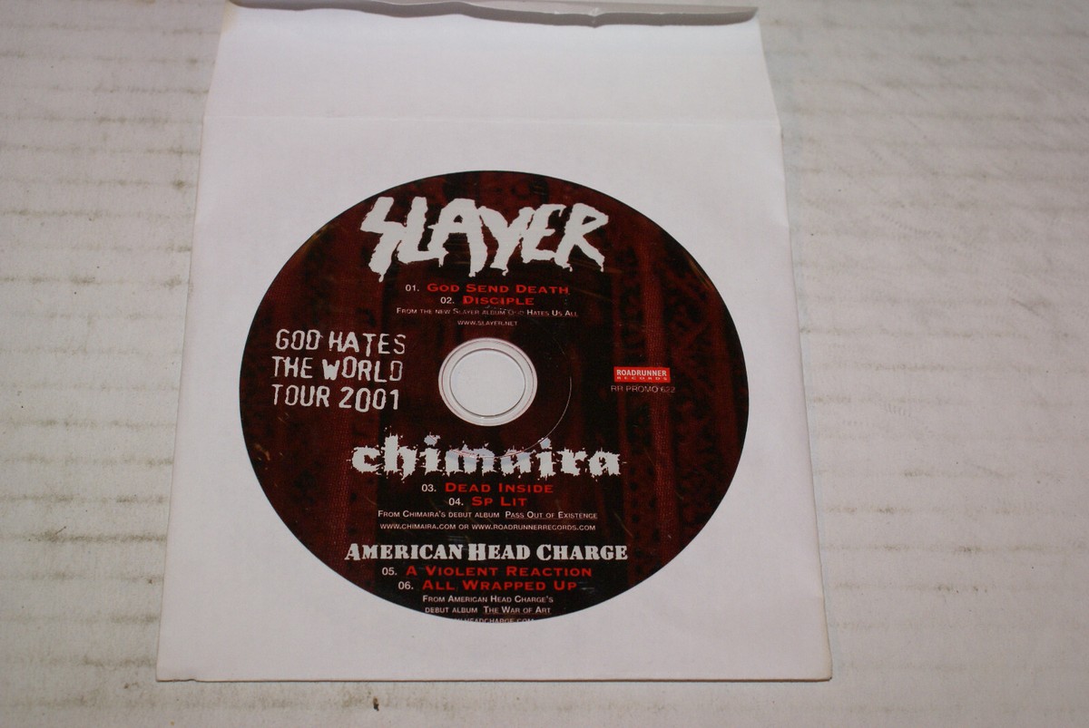Slayer GOD HATES US ALL サイン入りCD Slayer GOD HATES US ALL サイン入りCD