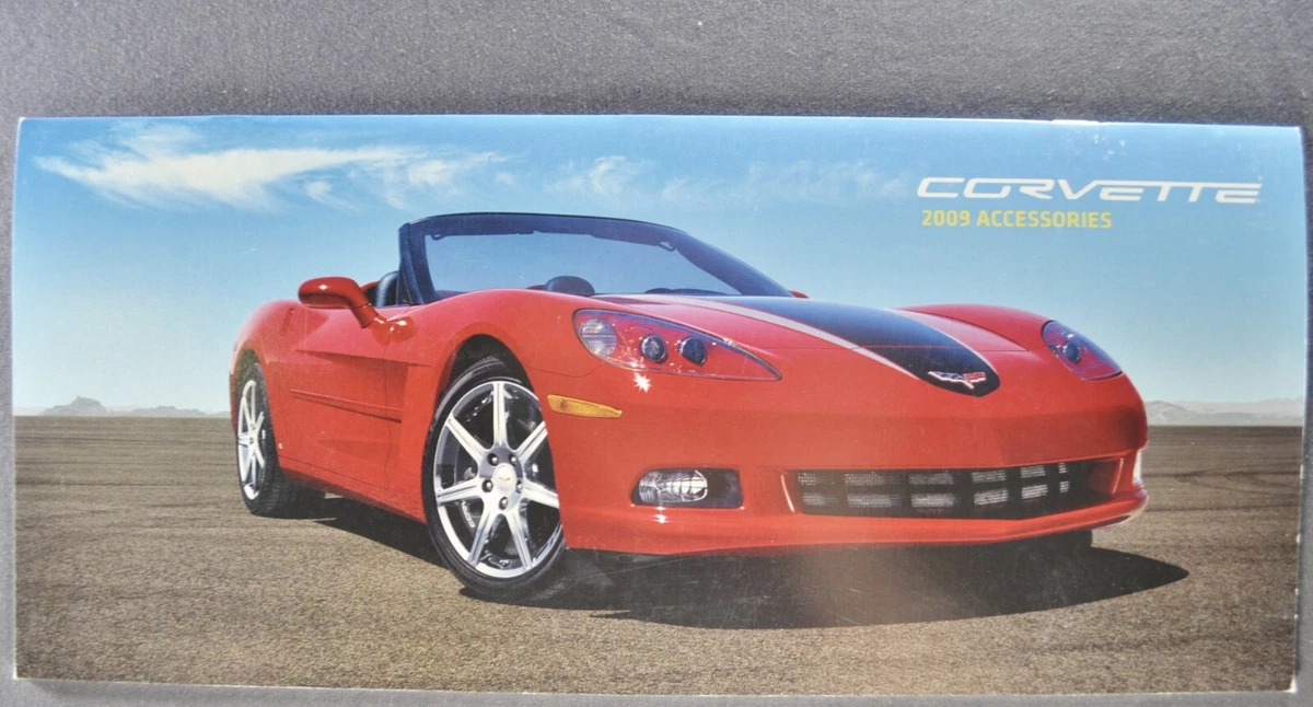 2009 Chevrolet Corvette Accessories Catalog Coupe Convertible