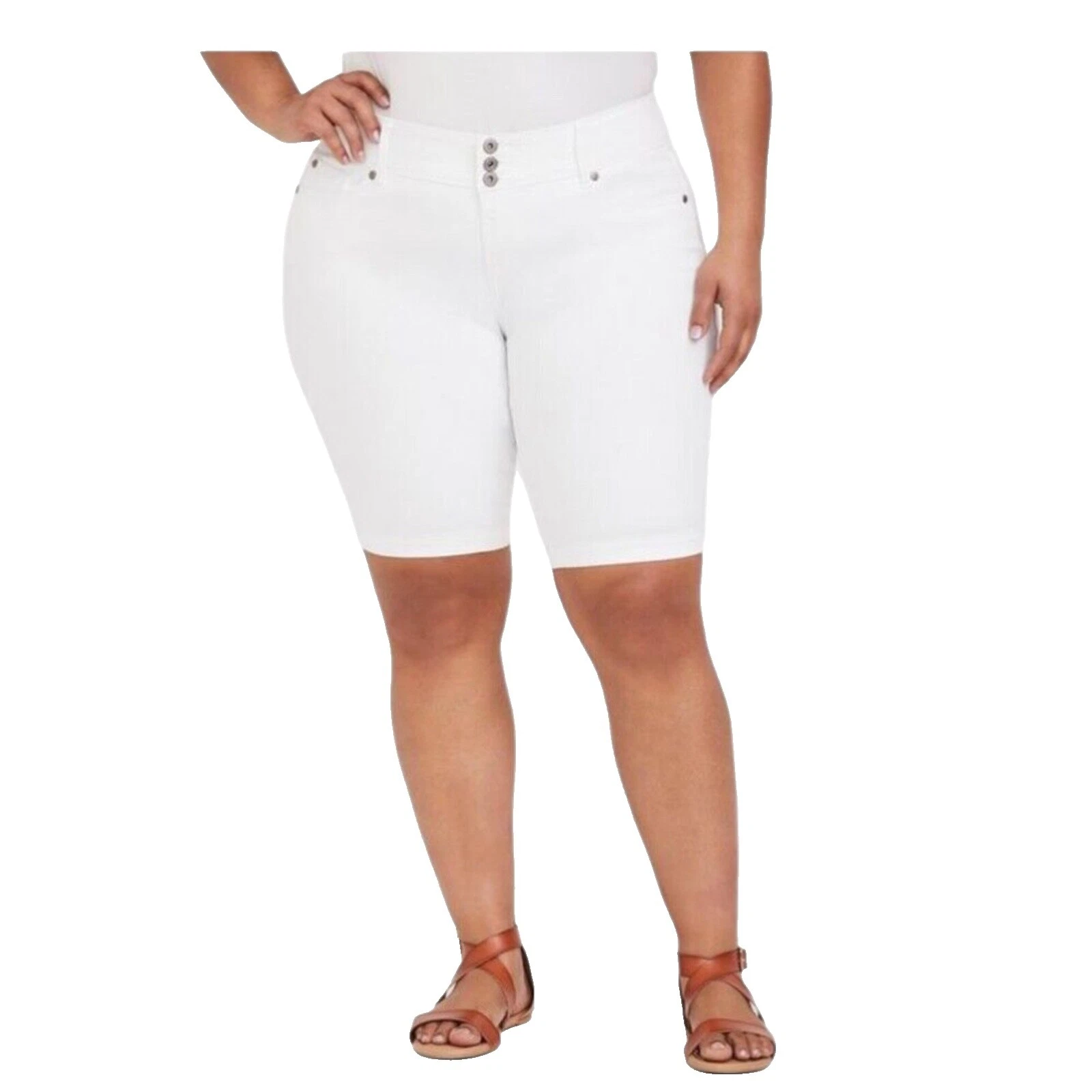 Pantalón corto blanco Torrid para De mujer