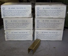 NEW ATRO WIDE CROWN STAPLES 16 GAUGE 1-1/4" X 1" GALVANIZED APPROX. 10,000