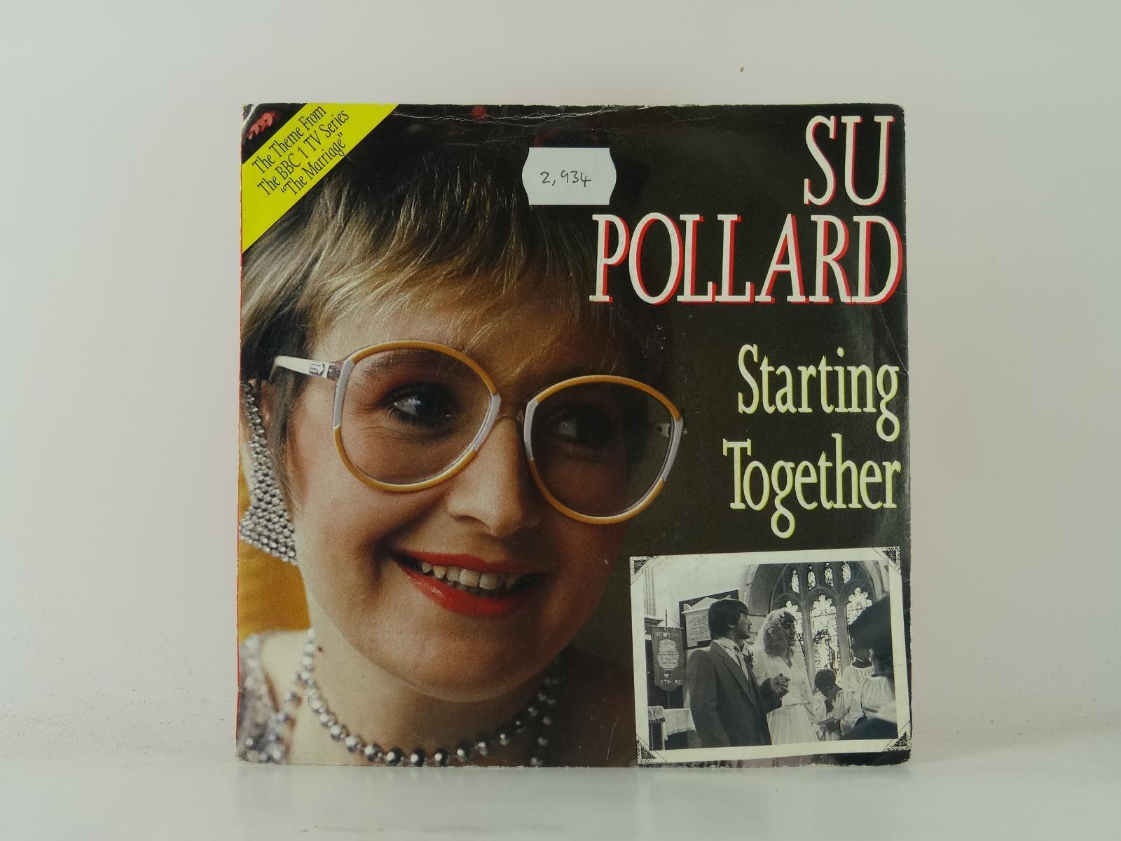 SU POLLARD STARTING TOGETHER (4) (37) 2 Track 7" Single Picture Sleeve RAINBOW R