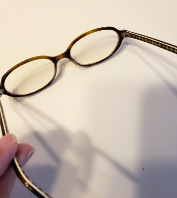Kate Spade Ashland OFFE Eyeglasses Brown Tortoise Polka Dot Light Kate Spade Tortoiseshell Oval Eyeglasses Lucite Brown Cream  main image 4