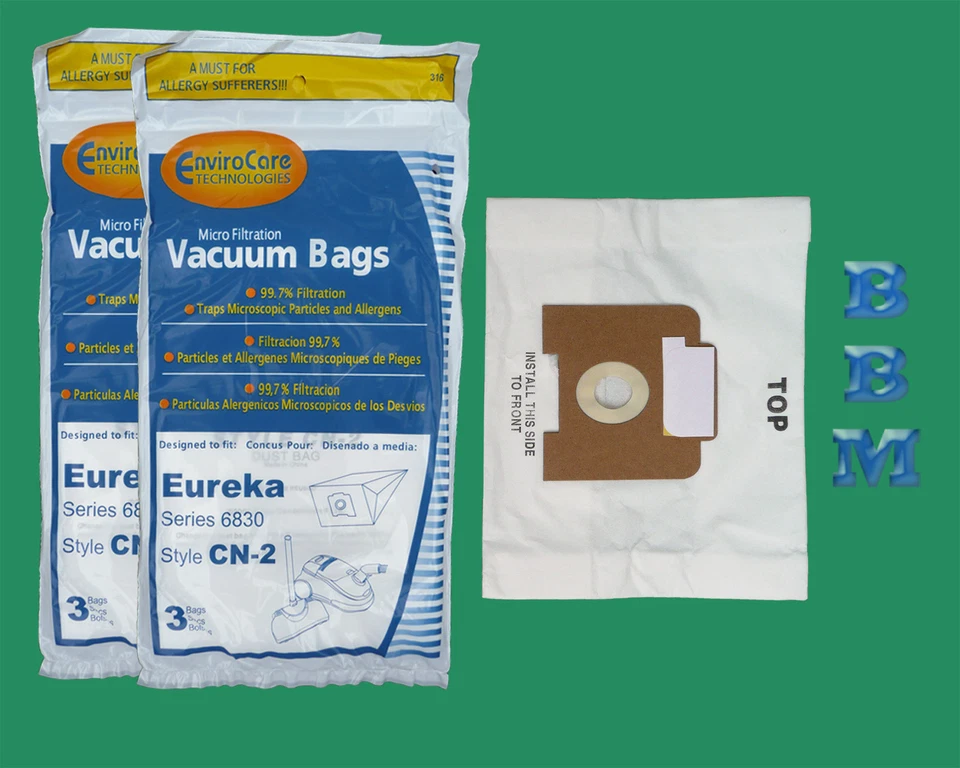 6 Eureka/General Electric CN-2 61990A Vacuum Bags Prince Platform Boss PowerTeam - Image 1 of 1