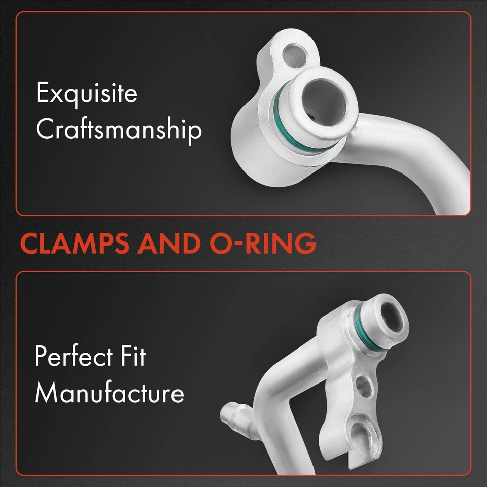 Línea de succión de manguera de refrigerante de aire acondicionado para Subaru WRX STI 2013-2020 WRX Impreza 2,5 L Foto 3 de 4