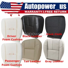 For 2007-2014 Silverado Sierra 1500 2500 3500 HD Bottom Seat Cover Foam Cushion