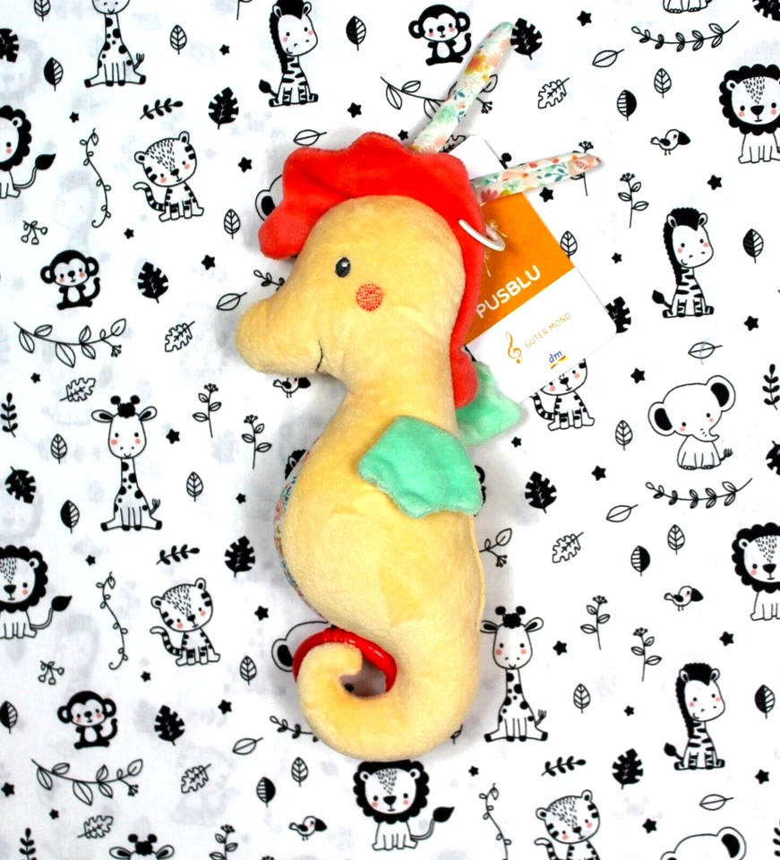 PUSBLU / dm NEU SEEPFERDCHEN Baby Spieluhr mit Melodie „Guter Mond“