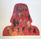 1980 Vintage Star Wars Darth Vader Action Figure Carrying Case Paper Insert