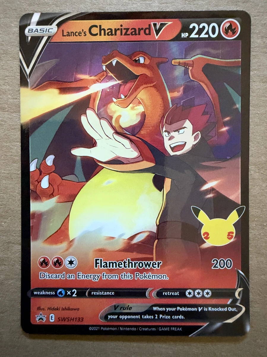 Preços baixos em Cartões TCG de Pokémon Lance's Charizard V | eBay
