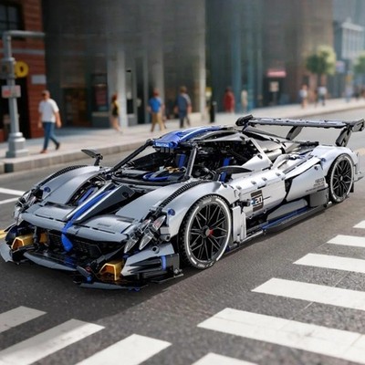 TOYLINX 88806 Pagani Zonda R Renn Sportwagen Technic Bricks Set 1:8 3526 Teile