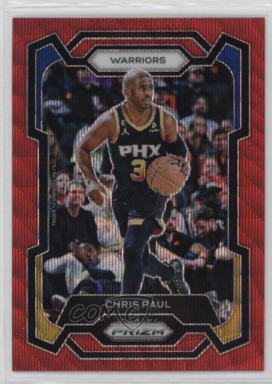 2023-24 Panini Prizm Ruby Wave Prizm Chris Paul #99 07sf