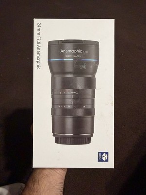 Sirui 24mm f/2.8 1.33x Anamorphic Lens X mount MFT mount NO ACCESSORIES