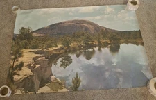 58x40" Print Poster Of Stone Mountian, Ga B&B Div. Stand. Pck'g Corp USA
