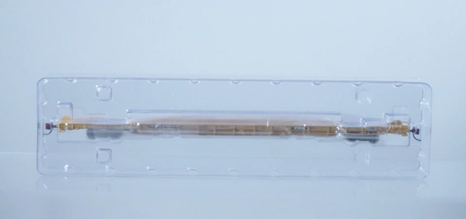 NOS BLMA Models PTTX 601809 N Scale 89' Flat Train Car - 13025 - Image 2 of 4