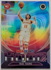2023-24 Premium Stock Trae Young Silver Prizm Hoopla #15