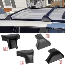4x Car Roof Rack Cross Bar End Cover Cap For Toyota Highlander XLE XSE 2020-2024
