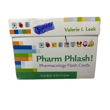 Pharm Phlash Pharmacology Flash Cards Third Edition Nursing Pharmacy NCLEX