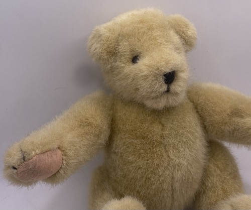 North American Bear Co. Fuzzy Vanderbear articulado posable 1982 12" - Imagen 4 de 6