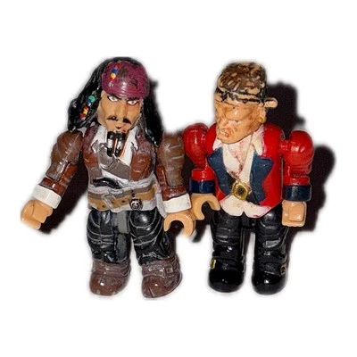 Mega Bloks Pirates of the Caribbean 2 Figuren Mini Piraten megabloks figurine - Bild 1 von 3