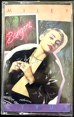 Miley Cyrus - Bangerz | Tape Cassette Brand New Sealed Mint Purple Color Tape