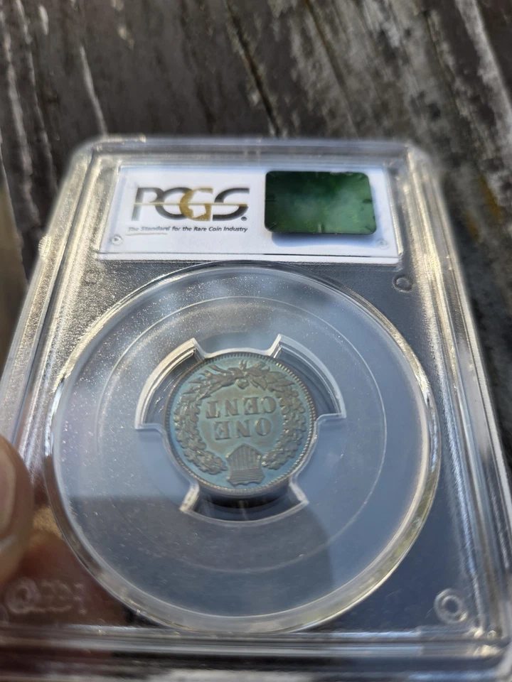 1879 Indian Head Cent PCGS PR65BN CAC Certified And Eagle Eye Photo Seal - Image 3 of 4