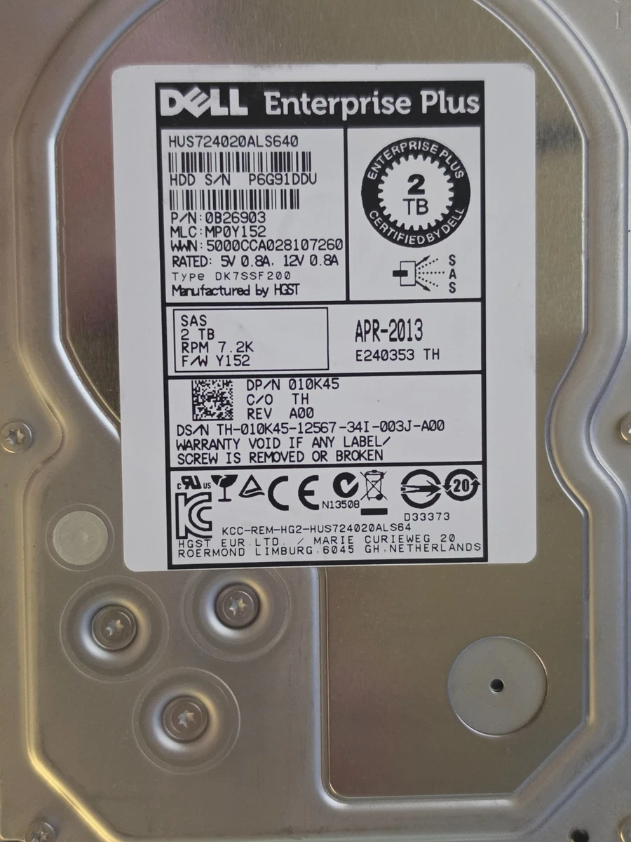 HGST 2TB Storage Capacity Hard Drives (HDD, SSD & NAS) for sale | eBay