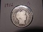 1912 BARBER DIME G ORIGINAL COIN POPULAR DATE PQ SHIPS FREE