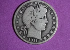 Estate  Find 1911 - Barber Half Dollar!! #P32786