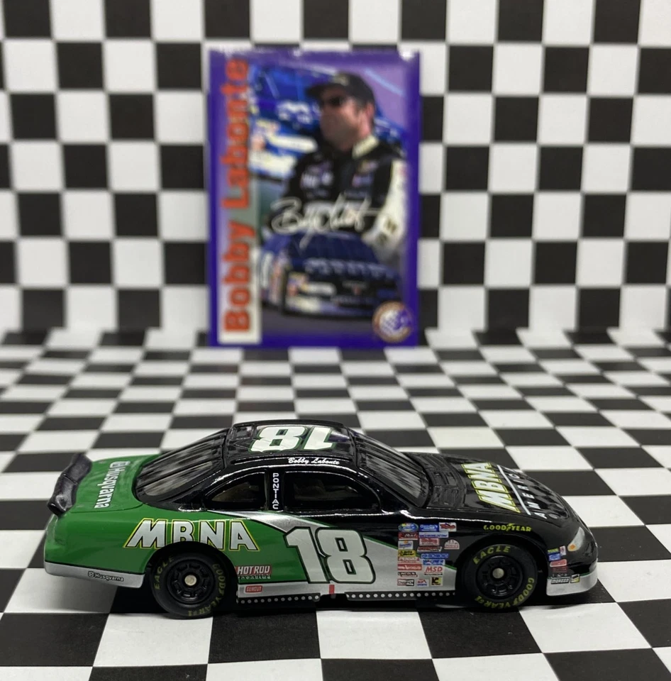 *LOOSE* NASCAR Action 1999 Bobby Labonte MBNA America Pontiac Grand Prix 1/64 - Image 3 of 4