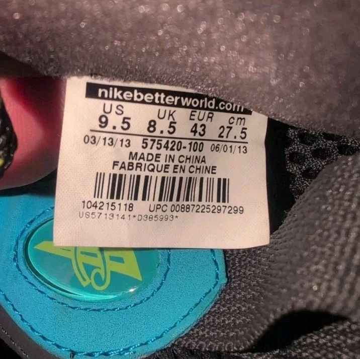 Tenis para hombre Nike Air Foamposite One PRM Weatherman 2013 Foto 4 de 4