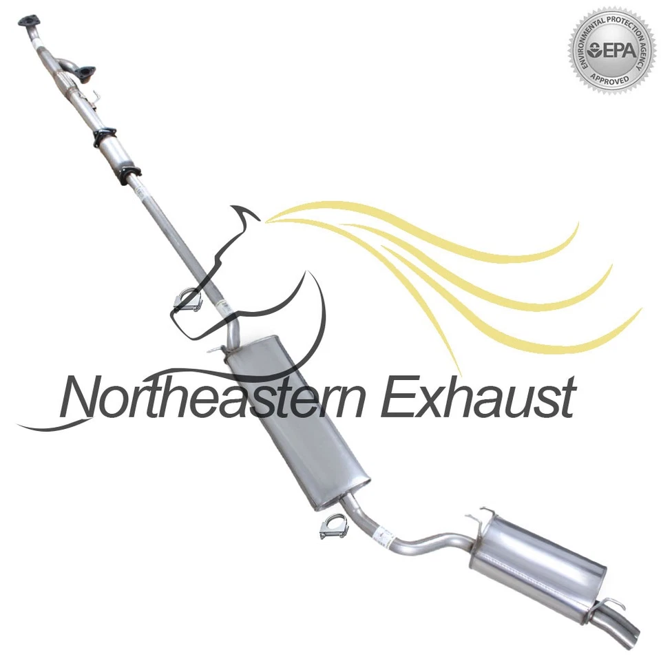 Одобренный EPA комплект выхлопной системы с обратным коллектором подходит для: 2003 Acura MDX 3,5 л - Изображение 4 из 4