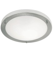 Endon El-440-30bs 1 Light Ip44 Brushed Steel Flush Bathroom Ceiling Light Endon El-440-30bs 1 Light Ip44 Brushed Steel Flush Bathroom Ceiling Light