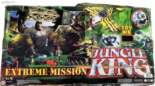 Chap Mei Giant Gorilla Airborne Rescue Playset Action Figure Apes King Airplane - Picture 11 of 12