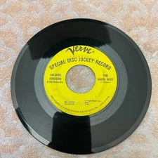 Jacques Denjean & His Orchestra* ‎– The Tough Touch / The Hard Way 45 RPM PROMO