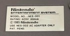 80s NES Nintendo BOTTOM HOUSING Case Game Shell System OEM Replacement ...